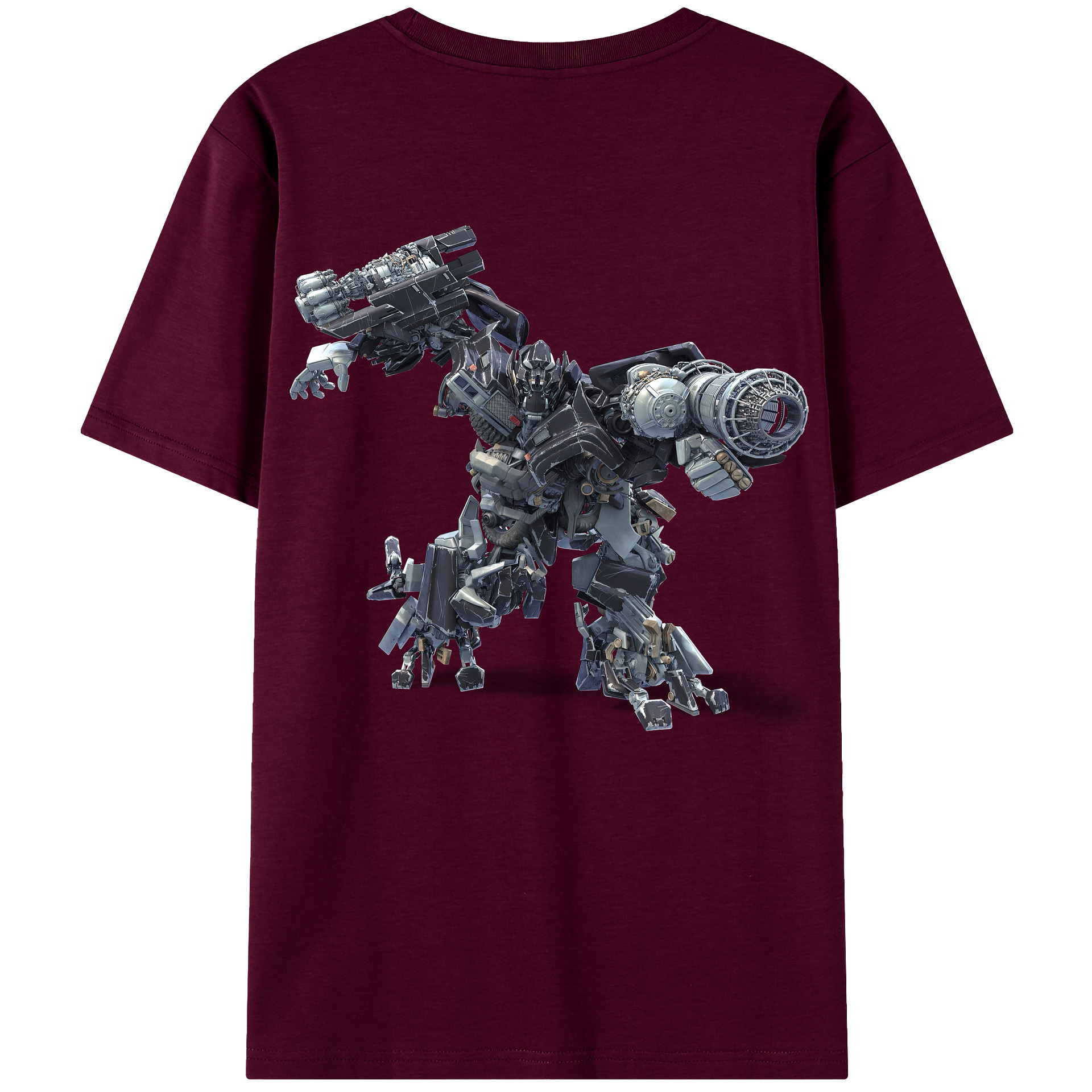 （画像用） Transformers トランスフォーマー レディース半袖Tシャツ(バックプリント)
